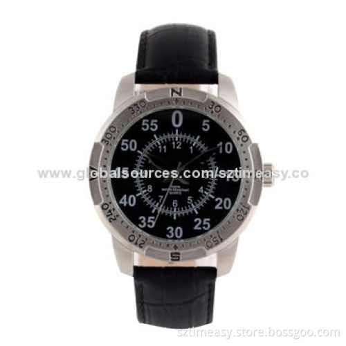 Brand Watch with Comfortable Leather Band